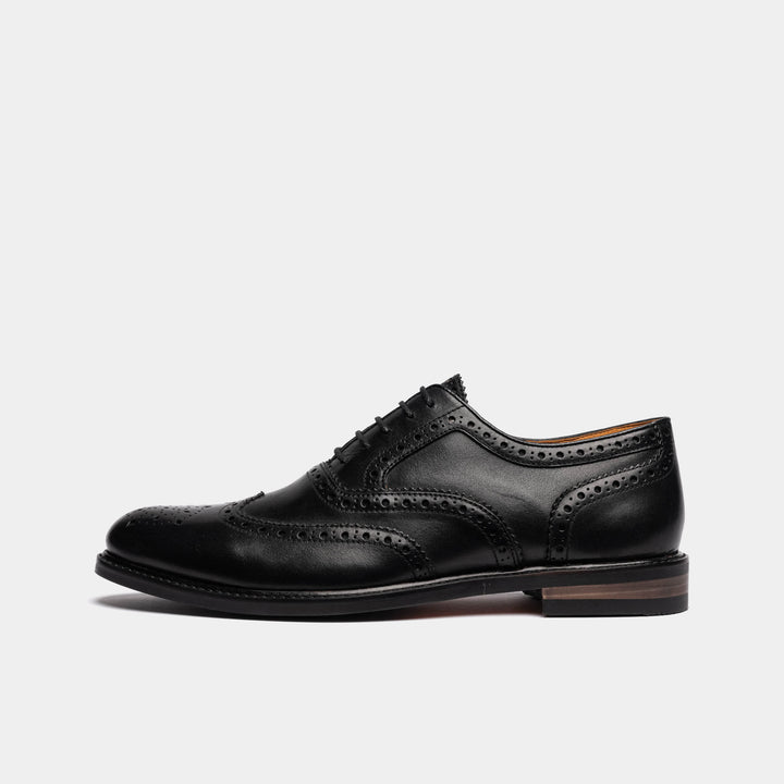 SHIREBURN // BLACK-Men's Shoes | LANX Proper Men's Shoes