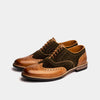 SHIREBURN // KHAKI & TAN-Men's Shoes | LANX Proper Men's Shoes