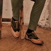 SHIREBURN // KHAKI & TAN-Men's Shoes | LANX Proper Men's Shoes