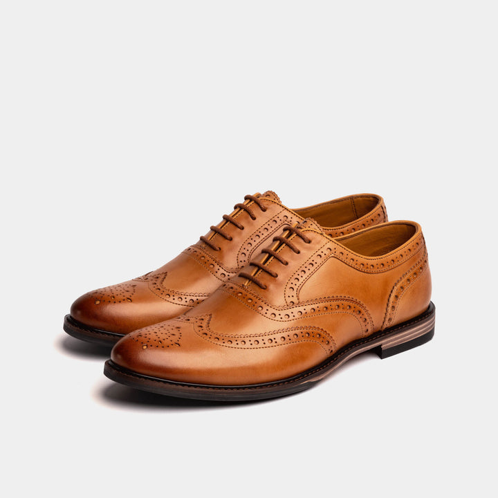 SHIREBURN // TAN-Men's Shoes | LANX Proper Men's Shoes