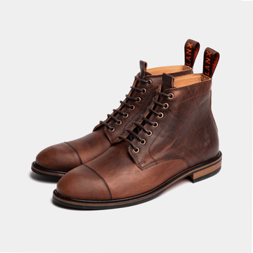 TASKER // BURGUNDY GAUCHO-Men's Boots | LANX Proper Men's Shoes
