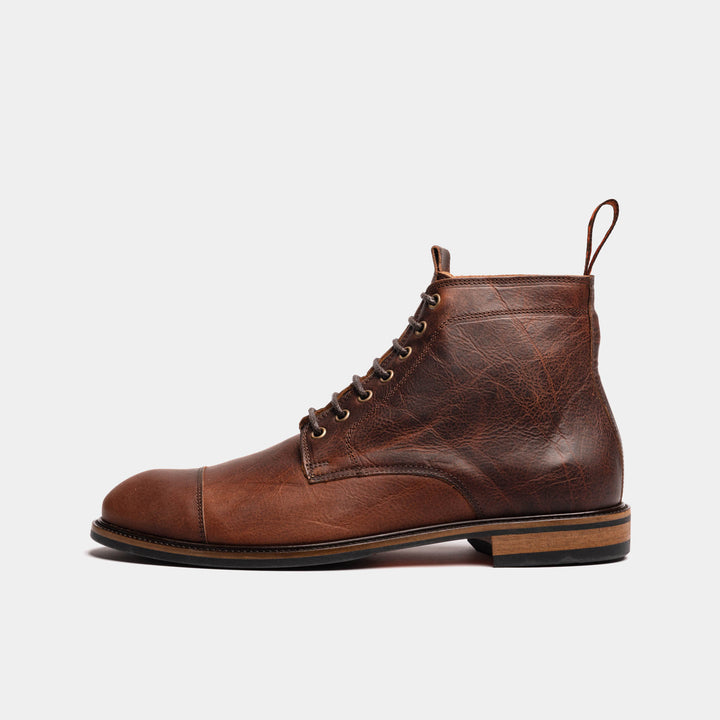 TASKER // BURGUNDY GAUCHO-Men's Boots | LANX Proper Men's Shoes