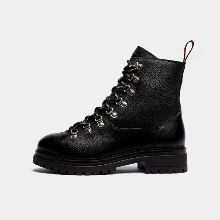 WHALLEY / BLACK GRAINED-Women’s Boots | LANX Proper Men's Shoes