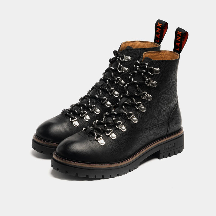 WHALLEY / BLACK GRAINED-Women’s Boots | LANX Proper Men's Shoes