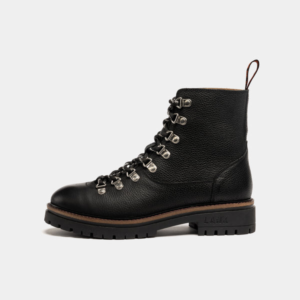 WHALLEY / BLACK GRAINED-Women’s Boots | LANX Proper Men's Shoes