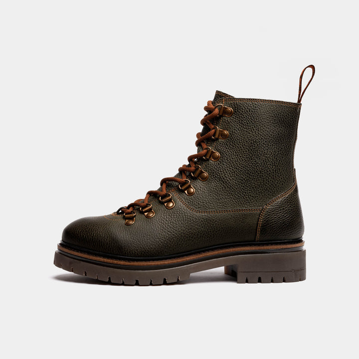 WHALLEY / BOTTLE GREEN-Women’s Boots | LANX Proper Men's Shoes