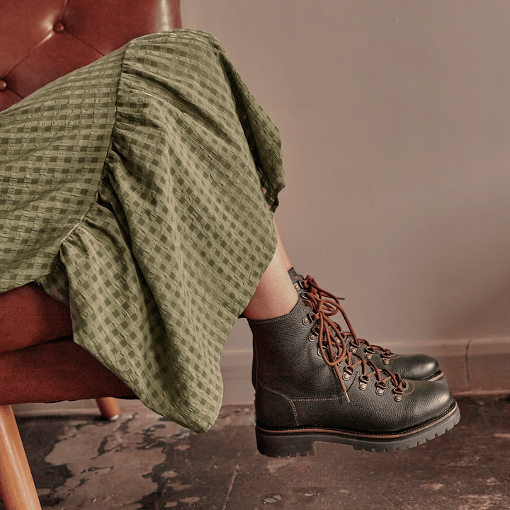 WHALLEY / BOTTLE GREEN-Women’s Boots | LANX Proper Men's Shoes