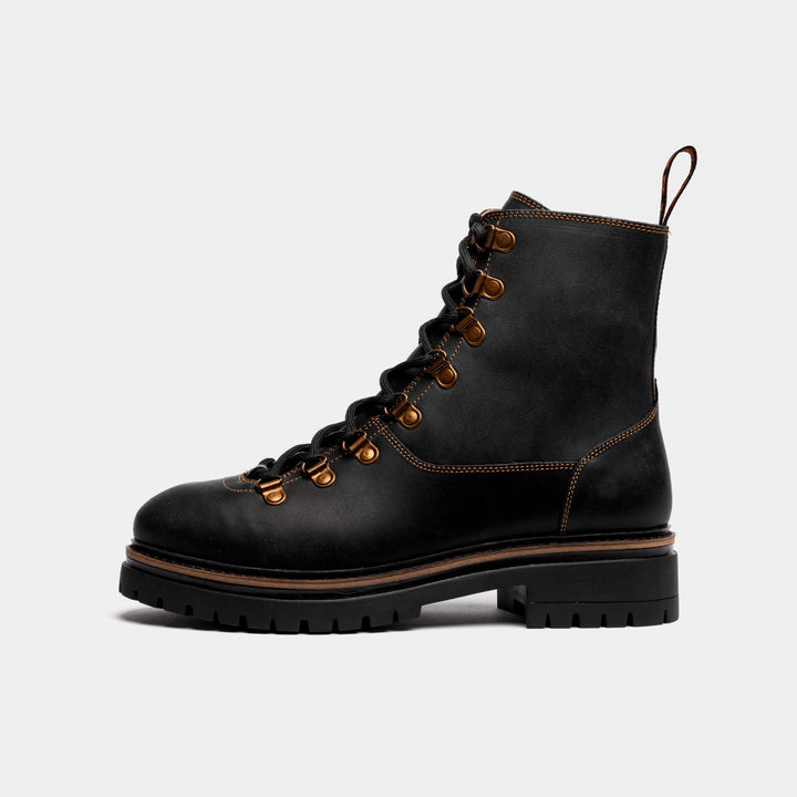 WHALLEY / MATT BLACK-Women’s Boots | LANX Proper Men's Shoes