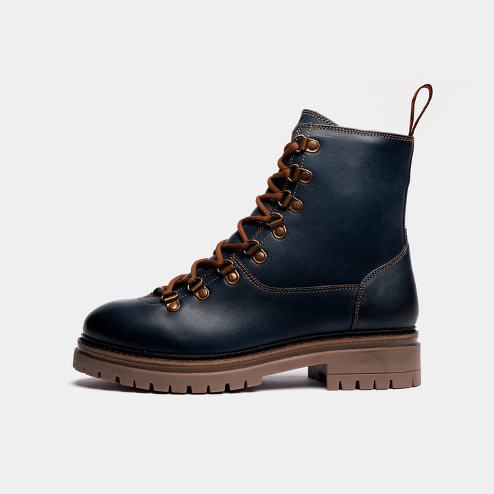 WHALLEY / NAVY-Women’s Boots | LANX Proper Men's Shoes