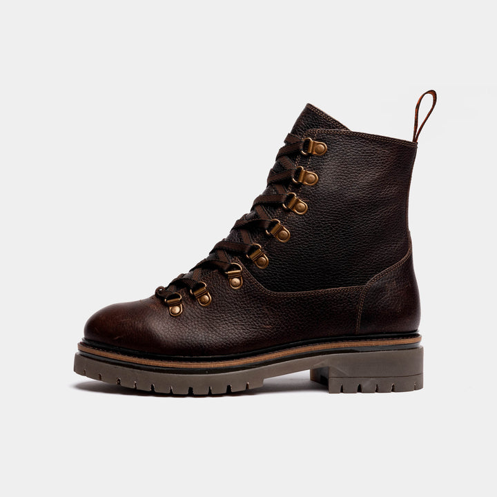 WHALLEY / PLUM GRAINED-Women’s Boots | LANX Proper Men's Shoes