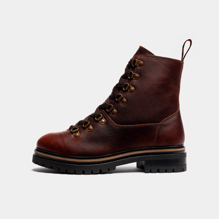 WHALLEY / REDBRICK GRAINED-Women’s Boots | LANX Proper Men's Shoes