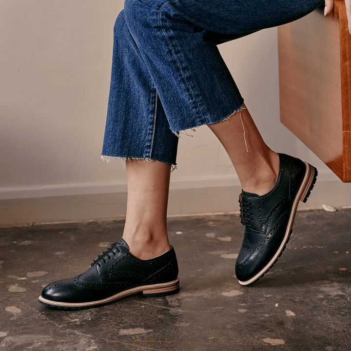 WHITEWELL / BLACK-Women’s Shoes | LANX Proper Men's Shoes