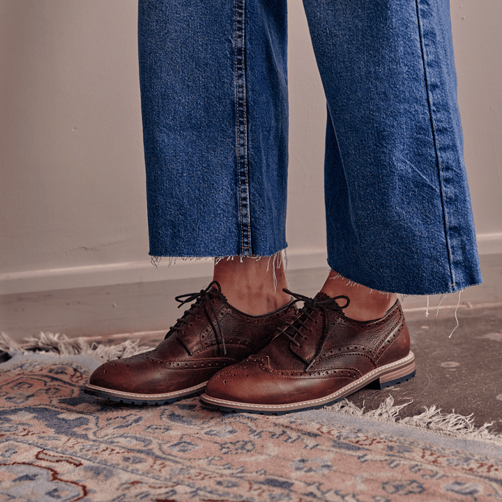 WHITEWELL / CHESTNUT GRAINED-Women’s Shoes | LANX Proper Men's Shoes