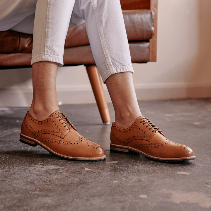 WHITEWELL / TAN-Women’s Shoes | LANX Proper Men's Shoes