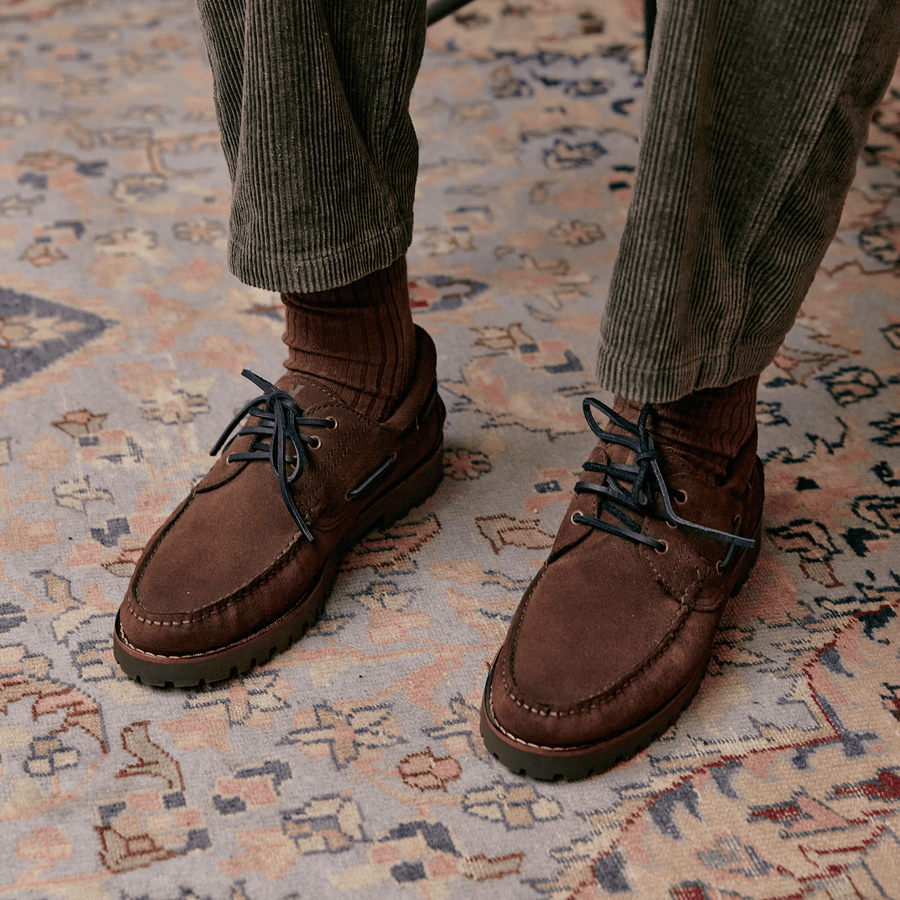 WITHNELL // BROWN SUEDE-Men's Casual | LANX Proper Men's Shoes