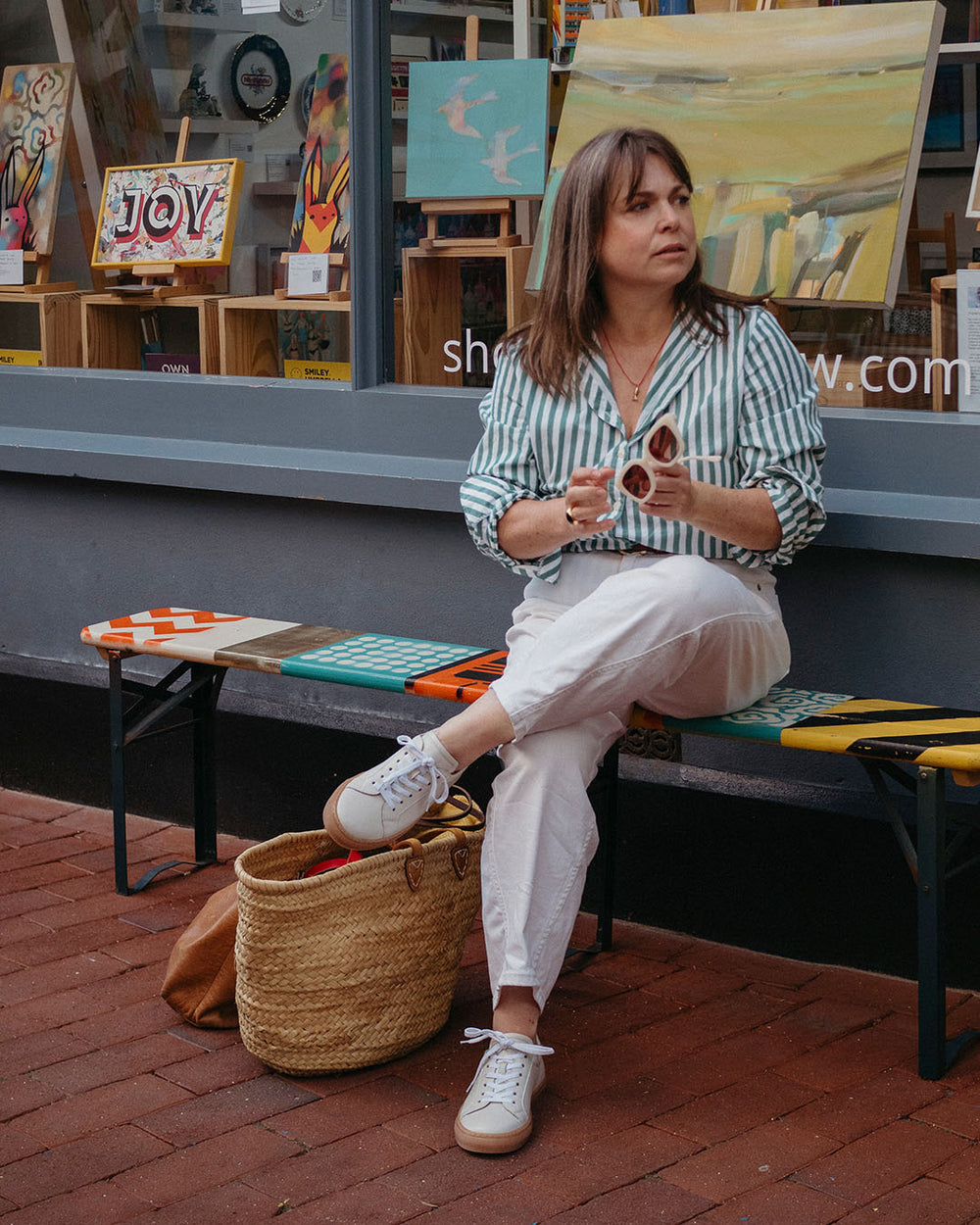 littlegreenshed wearing LANX CHEADLE