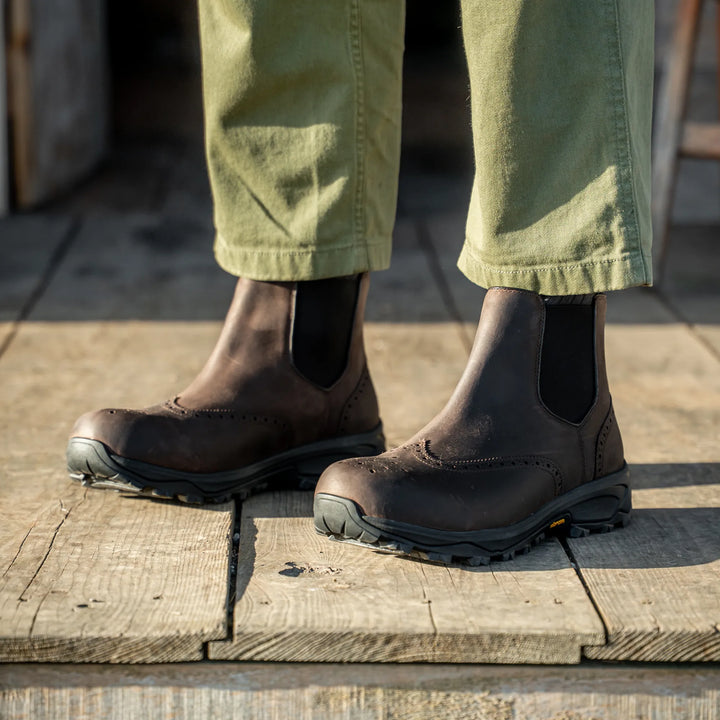 MALHAM // BROWN DISTRESSED-Men's Outdoor | LANX Proper Men's Shoes
