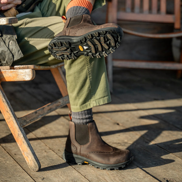 MALHAM // BROWN DISTRESSED-Men's Outdoor | LANX Proper Men's Shoes