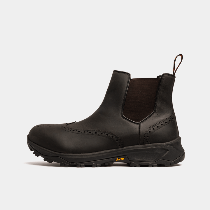 MALHAM // MATT BLACK-Men's Outdoor | LANX Proper Men's Shoes