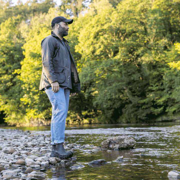 MALHAM // MATT BLACK-Men's Outdoor | LANX Proper Men's Shoes