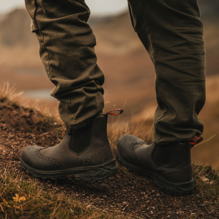 MALHAM // BROWN DISTRESSED-Men's Outdoor | LANX Proper Men's Shoes