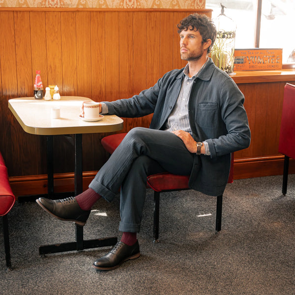 MAUDSLEY // BLACK-Men's Shoes | LANX Proper Men's Shoes