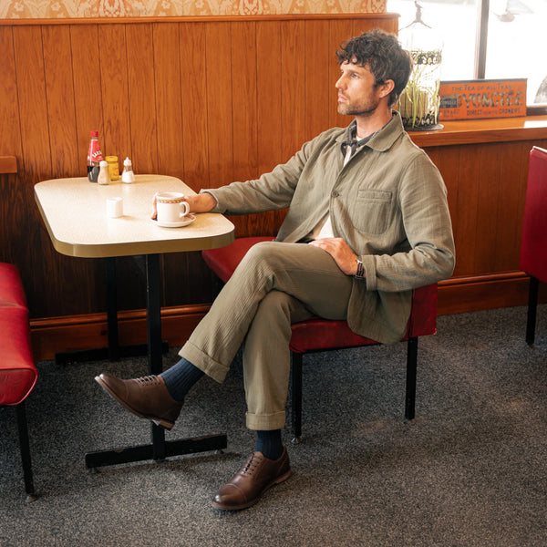 MAUDSLEY // BROWN-Men's Shoes | LANX Proper Men's Shoes