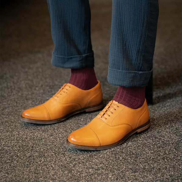 MAUDSLEY // TAN-Men's Shoes | LANX Proper Men's Shoes