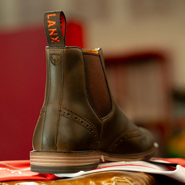 MITTON // GRFC BROWN DISTRESSED-Men's Chelsea | LANX Proper Men's Shoes