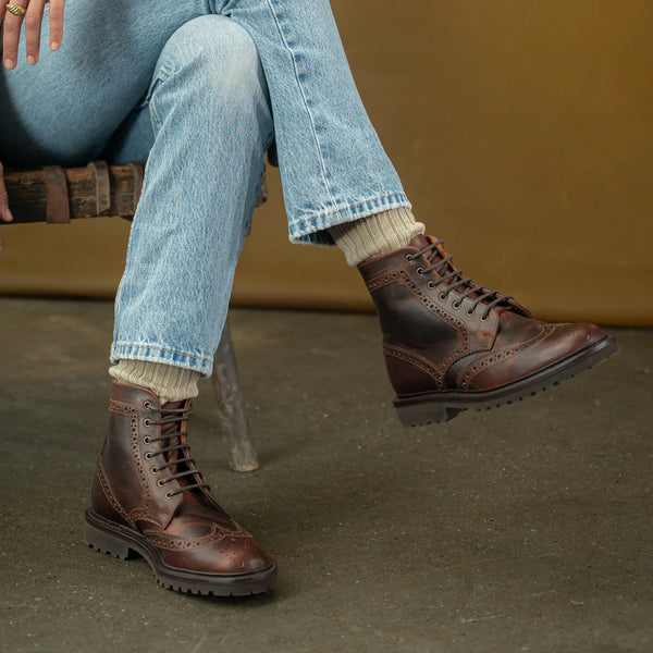 NEWCHURCH / CARAMEL-Women’s Boots | LANX Proper Men's Shoes