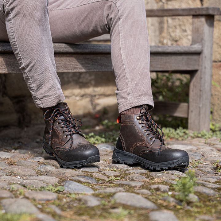 PENDLE // BLACK & BROWN-Men's Outdoor | LANX Proper Men's Shoes