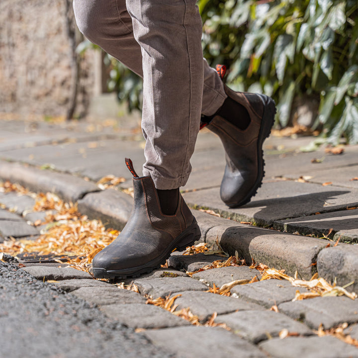 RIBCHESTER // BLACK & BROWN-Men's Outdoor | LANX Proper Men's Shoes