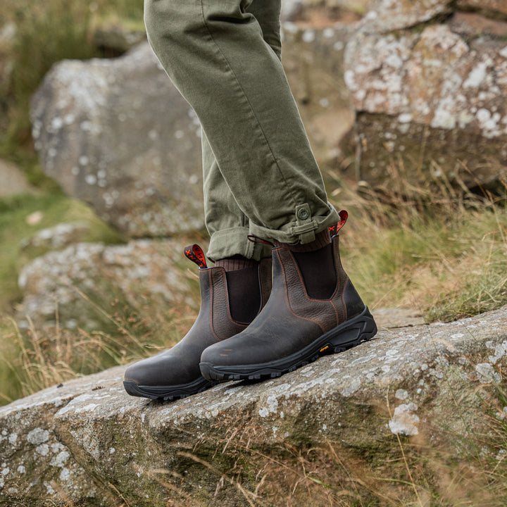 RIBCHESTER // BLACK & BROWN-Men's Outdoor | LANX Proper Men's Shoes