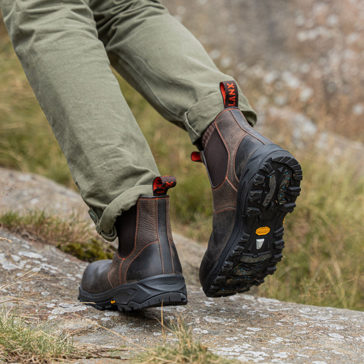 RIBCHESTER // BLACK & BROWN-Men's Outdoor | LANX Proper Men's Shoes