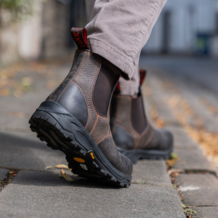 RIBCHESTER // BLACK & BROWN-Men's Outdoor | LANX Proper Men's Shoes