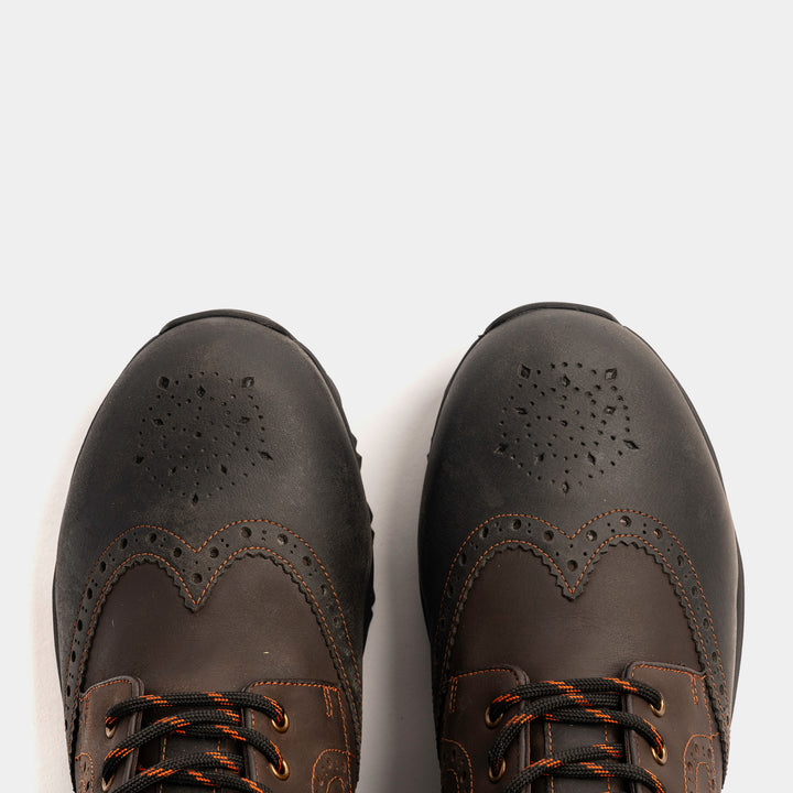 PENDLE // BLACK & BROWN-Men's Outdoor | LANX Proper Men's Shoes