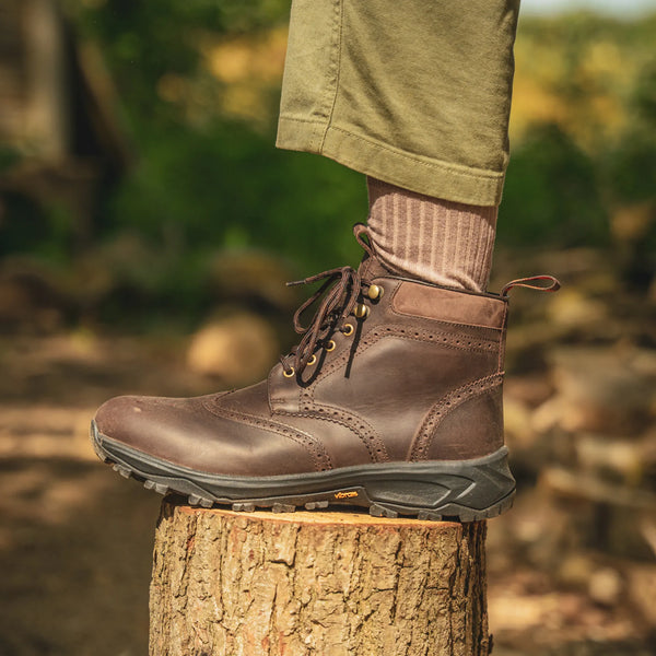 PENDLE // BROWN DISTRESSED-Men's Outdoor | LANX Proper Men's Shoes