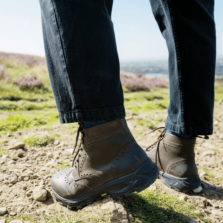 PRESCOTT // BROWN DISTRESSED-Men's Outdoor | LANX Proper Men's Shoes