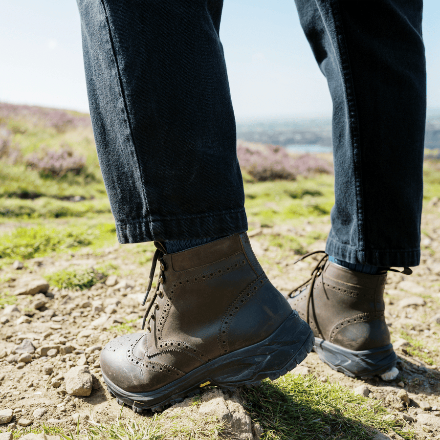 PENDLE // BROWN DISTRESSED-Men's Outdoor | LANX Proper Men's Shoes