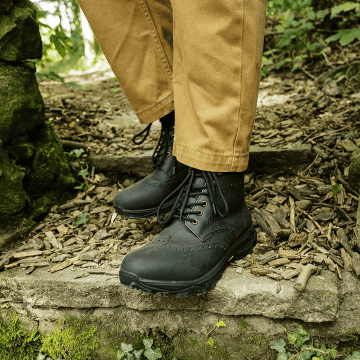 PRESCOTT // MATT BLACK-Men's Outdoor | LANX Proper Men's Shoes