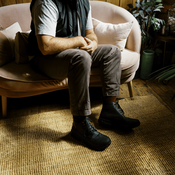 PRESCOTT // MATT BLACK-Men's Outdoor | LANX Proper Men's Shoes