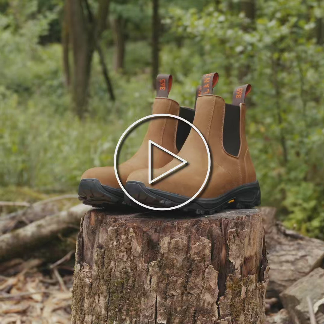 Men's - Brown - Light - Leather - Chelsea Boots – LANX