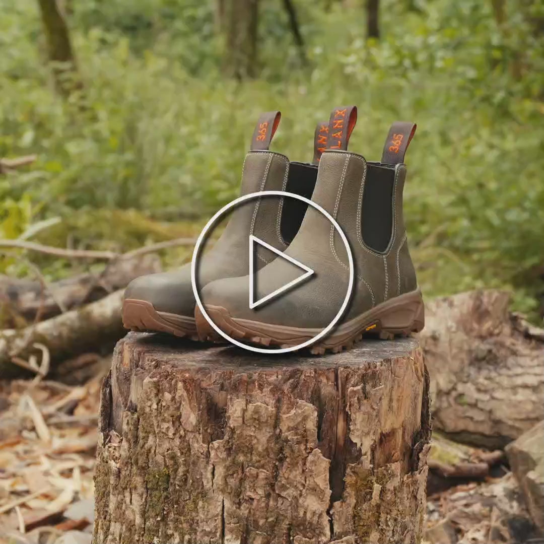 Women's - Green - Leather - Chelsea Boots – LANX