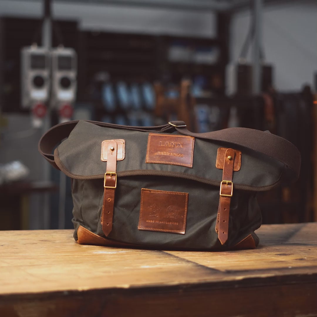 Wyresdale Camel - Leather Bag - Made in England – LANX