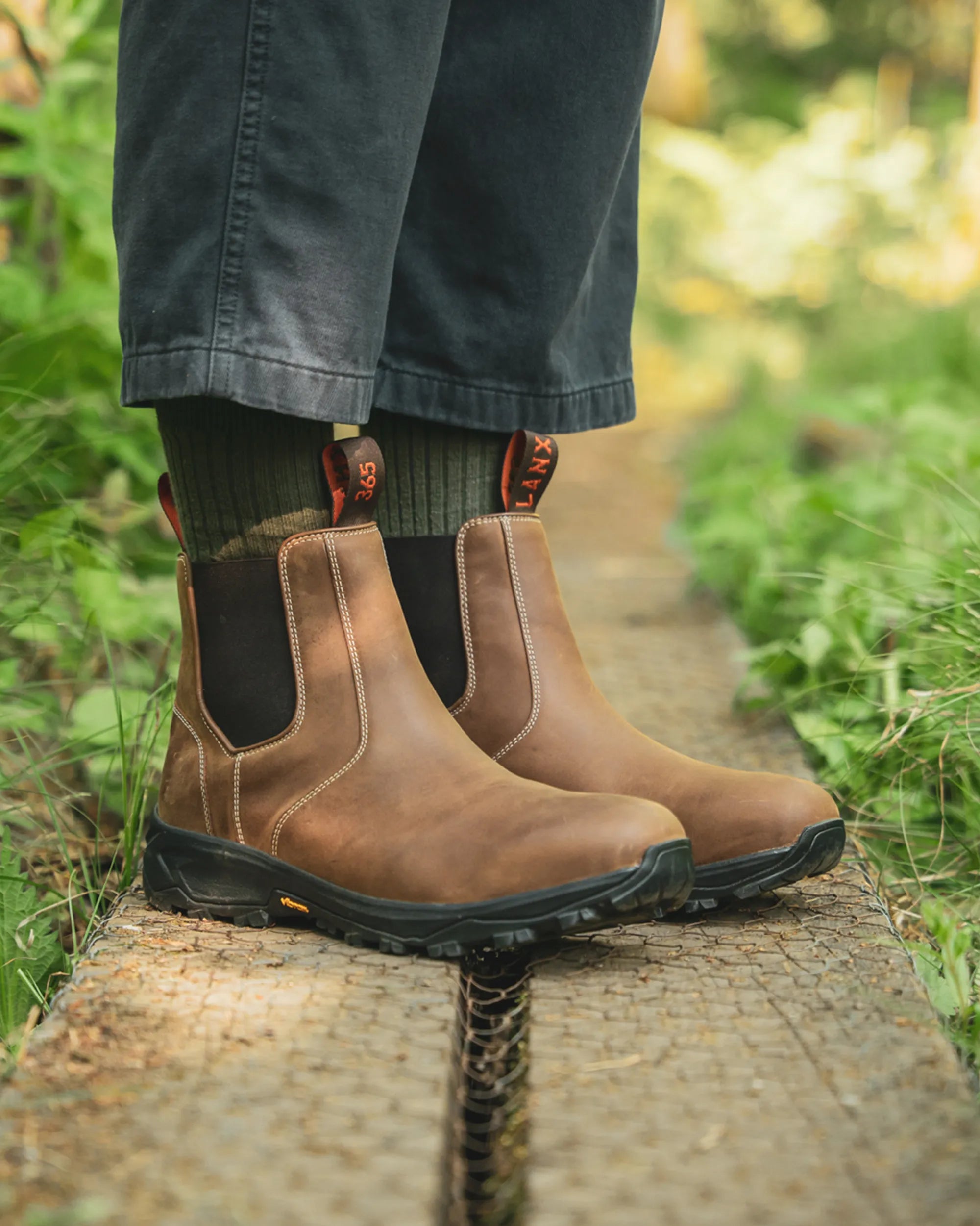Men's - Brown - Dark - Leather - Chelsea Boots – LANX Men's - Brown - Dark - Leather - Chelsea Boots – LANX
