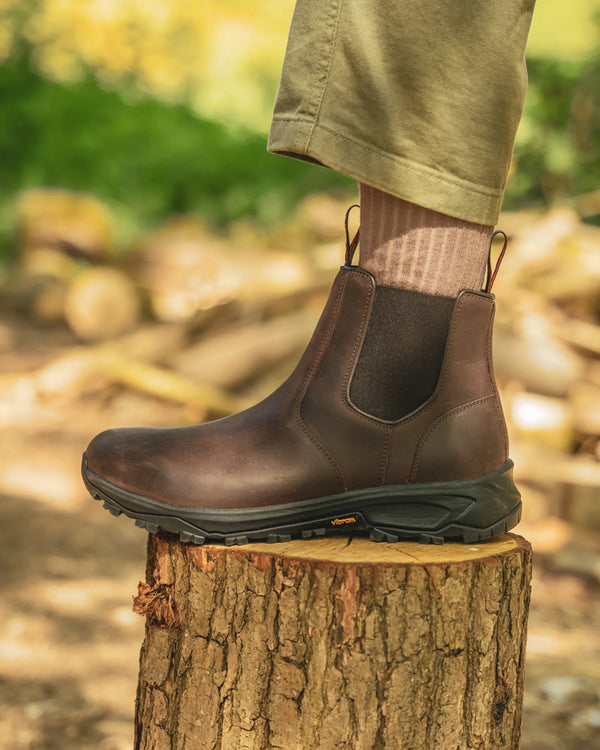 RIBCHESTER // BROWN DISTRESSED