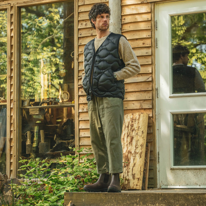RIBCHESTER // BROWN DISTRESSED-Men's Outdoor