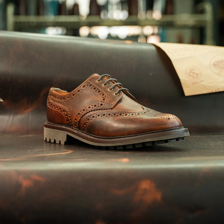 RISHTON // CARAMEL-Men's Shoes | LANX Proper Men's Shoes