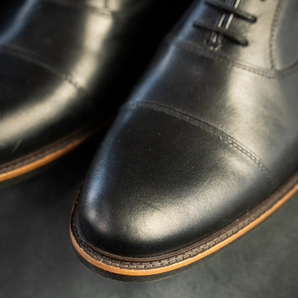 SABDEN // BLACK-Men's Shoes | LANX Proper Men's Shoes