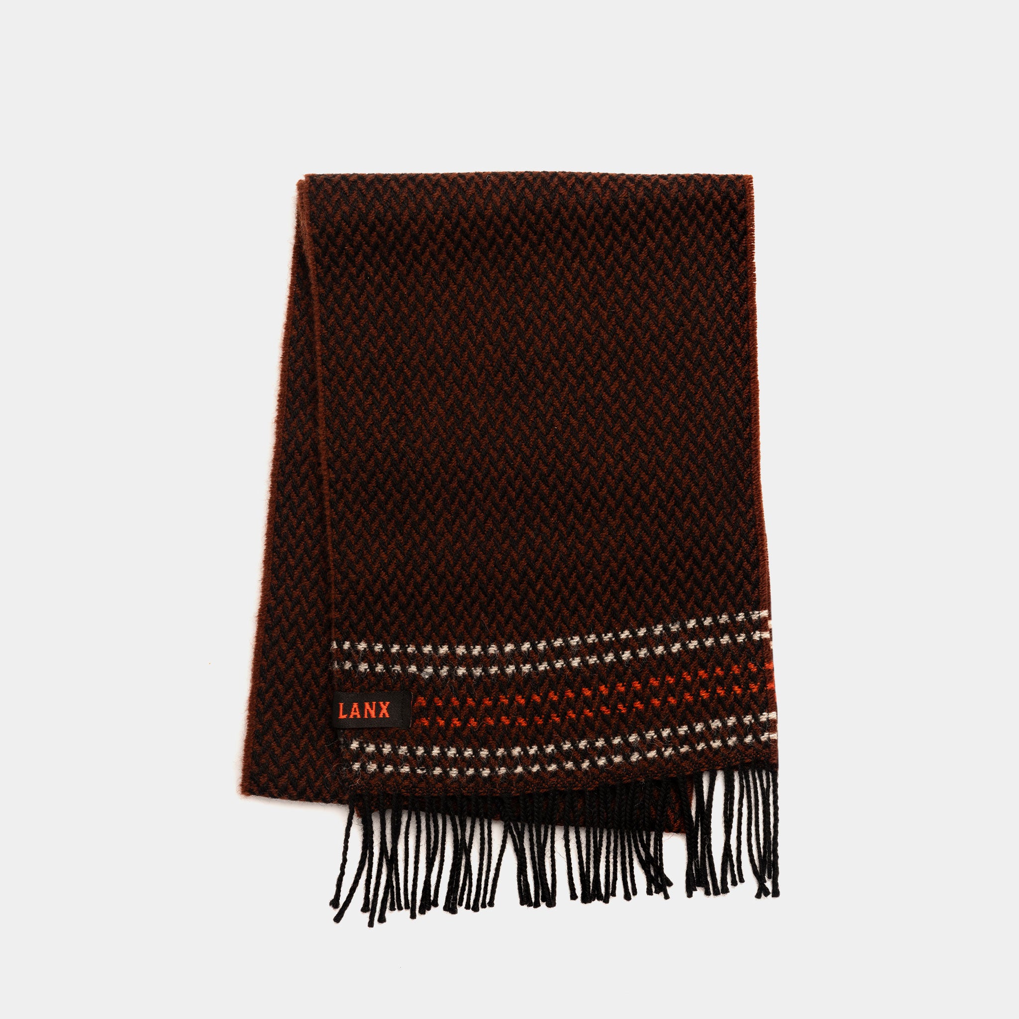 Salterforth - Navy - Wool Scarf - Made in England - Lanx
